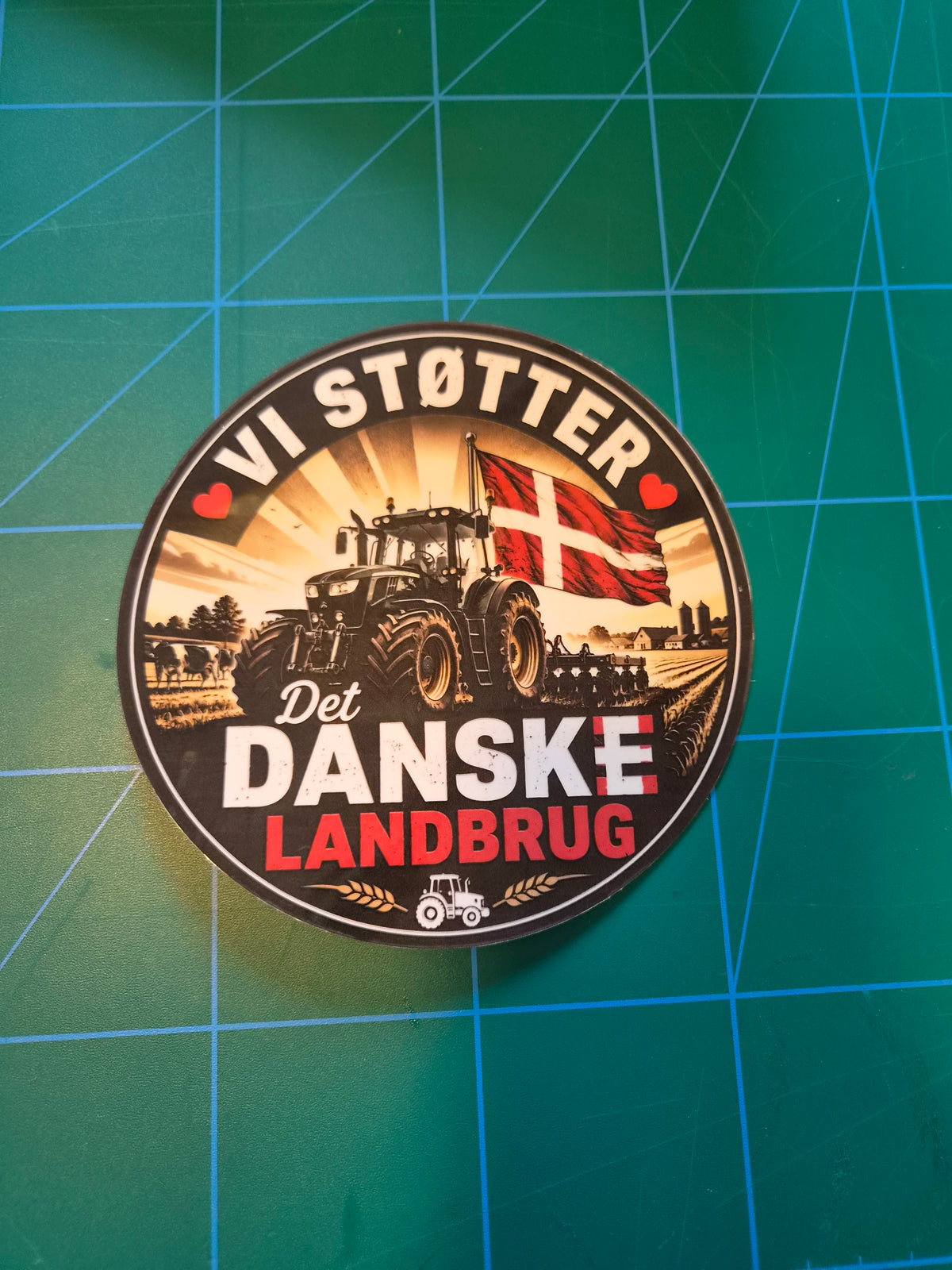 Vi støtter landbruget