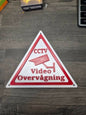 CCTV Skilt med huller