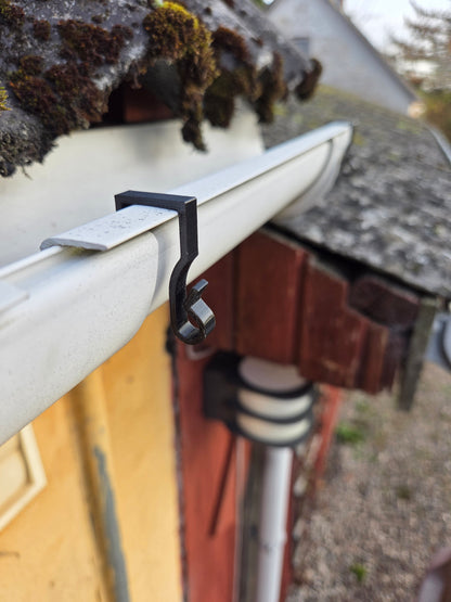 Tagrende krog firkantet
