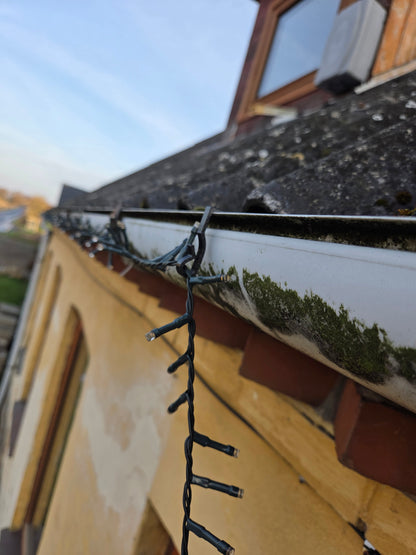 Tagrende krog firkantet